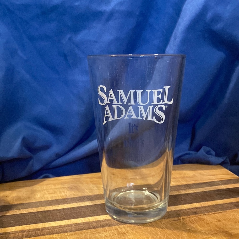 Vintage Sam Adam’s pint glass